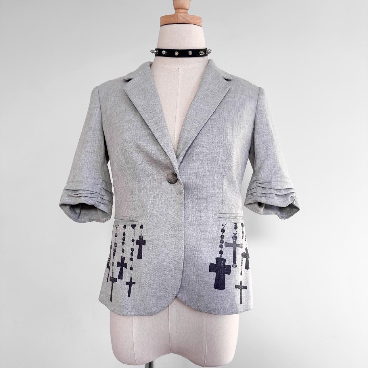 crosses mini jacket (xs)