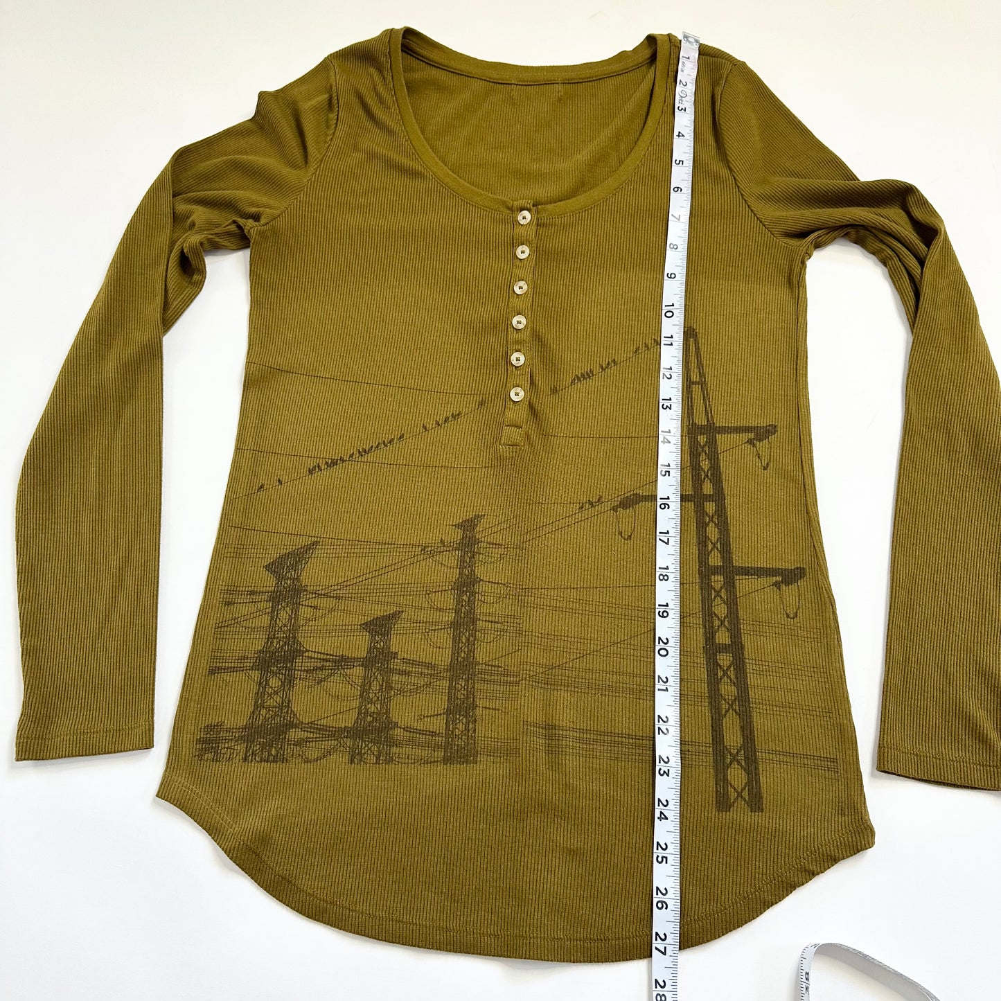 manga power lines green henley (large)