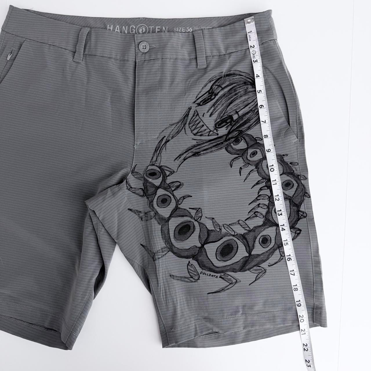 centipede girl men’s swim shorts (36)