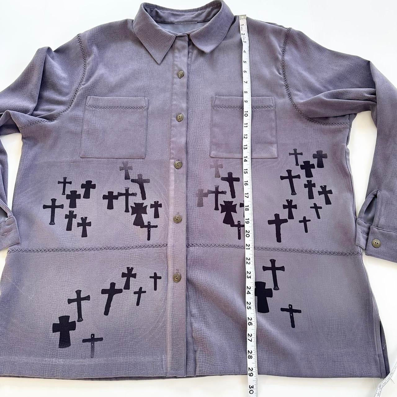 crosses shirt jacket (large)