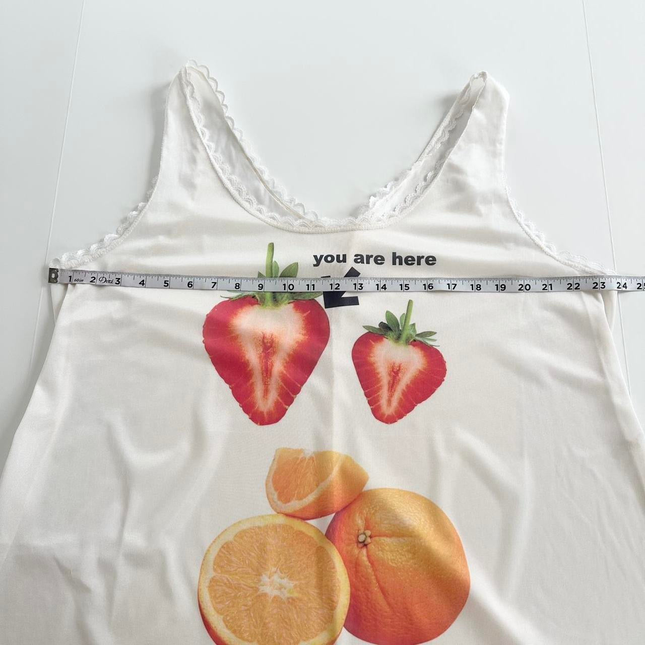 fruits vintage slip dress (xxl)