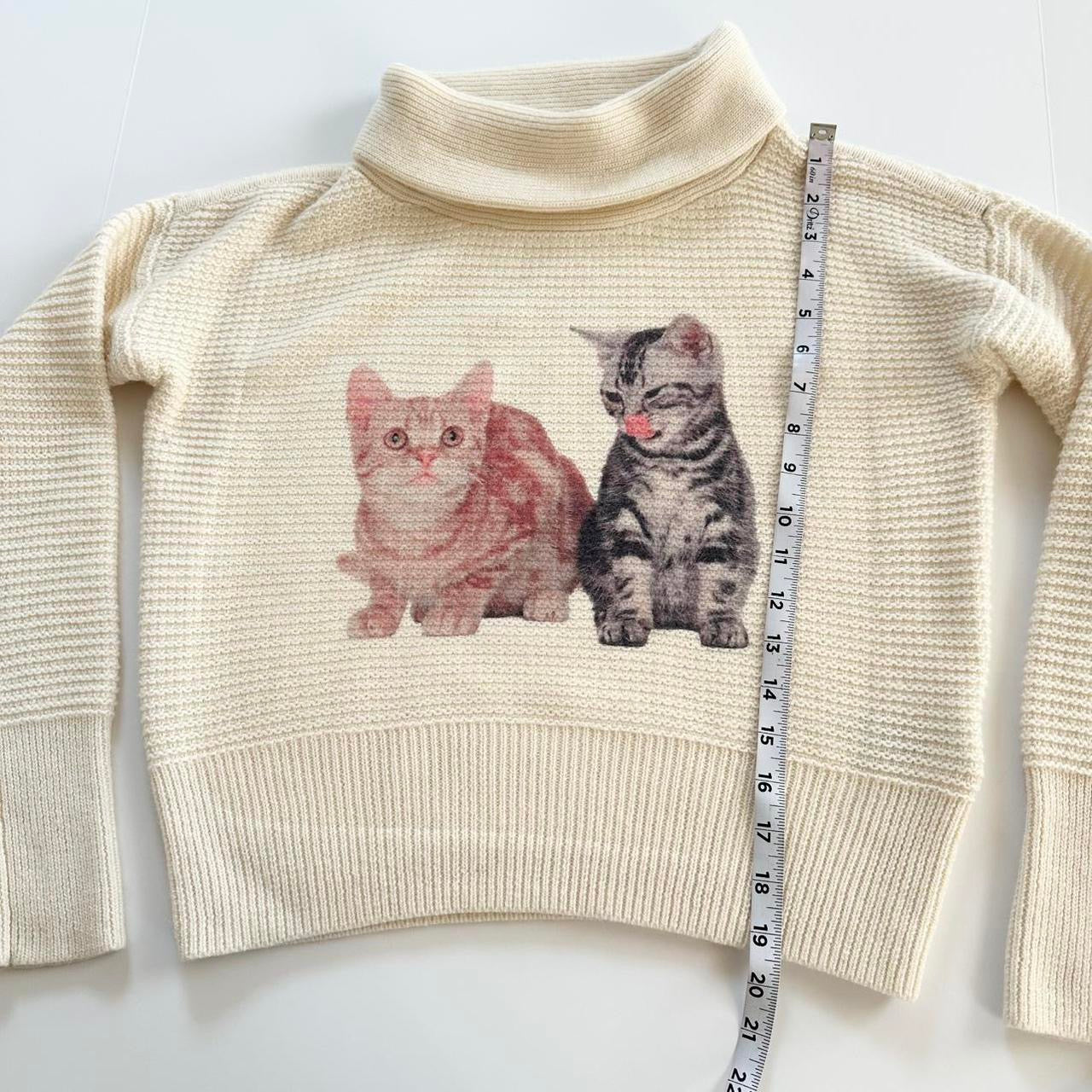 kittens sweater (xs)