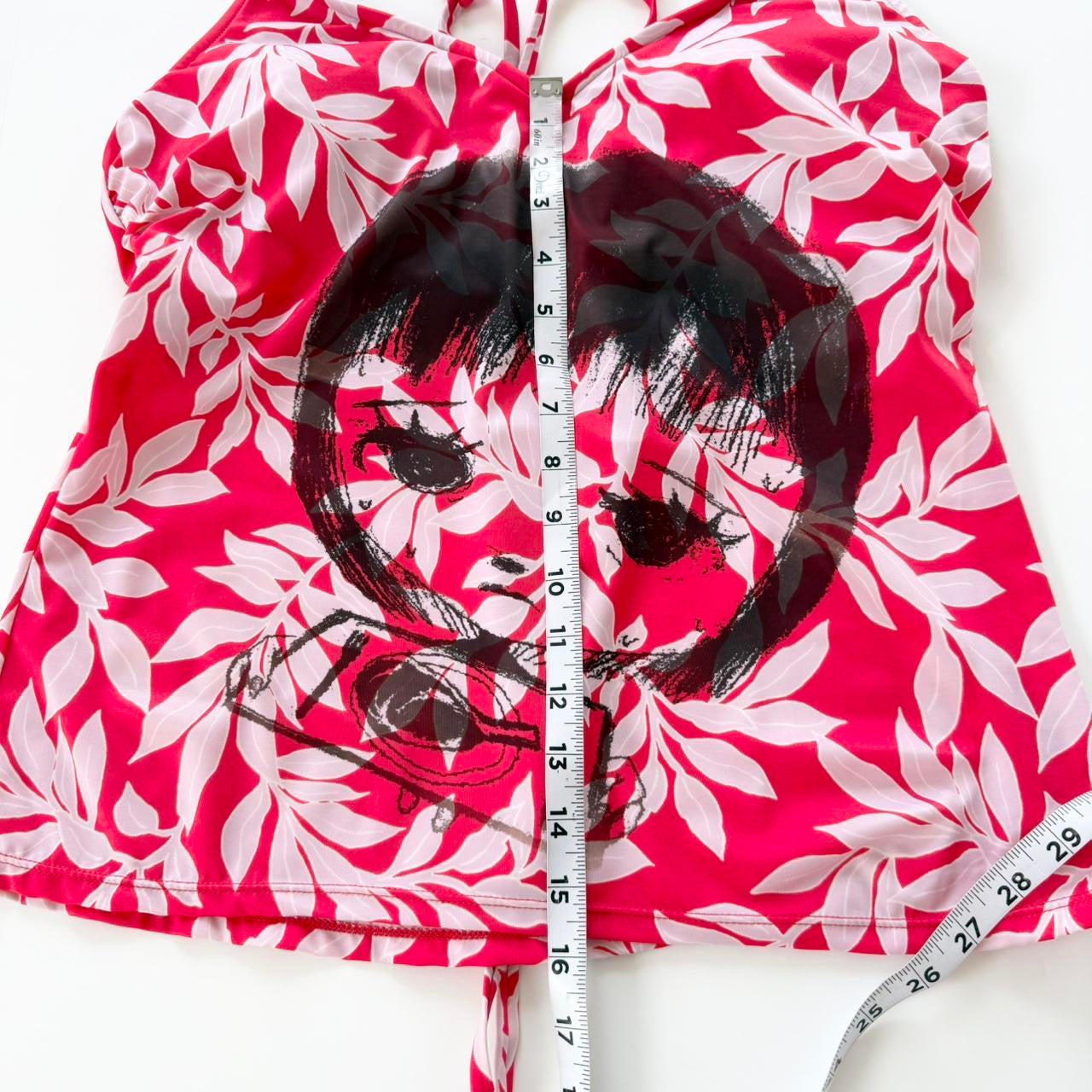 nervous girl tankini (xl)