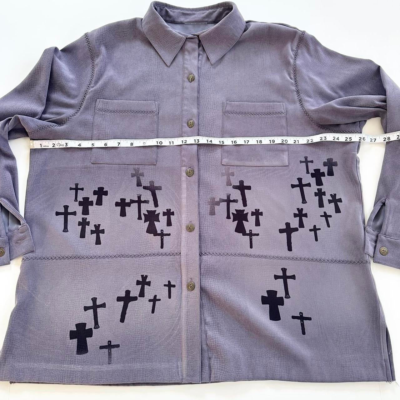 crosses shirt jacket (large)