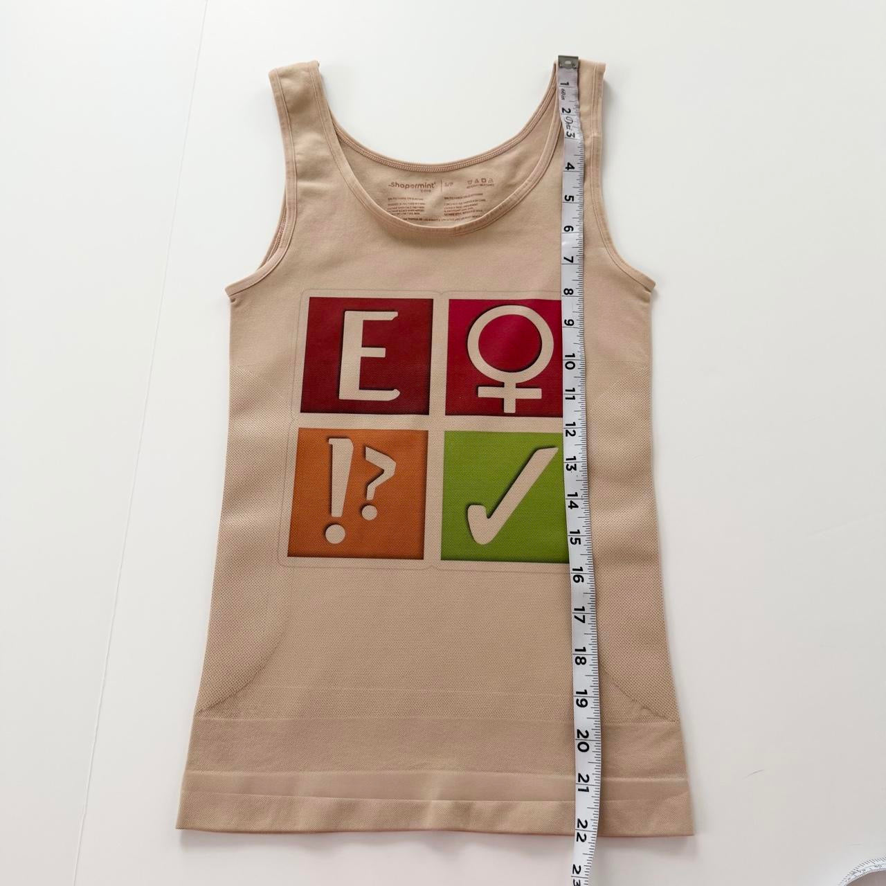 toxic yuri shapewear tank (xs/s)
