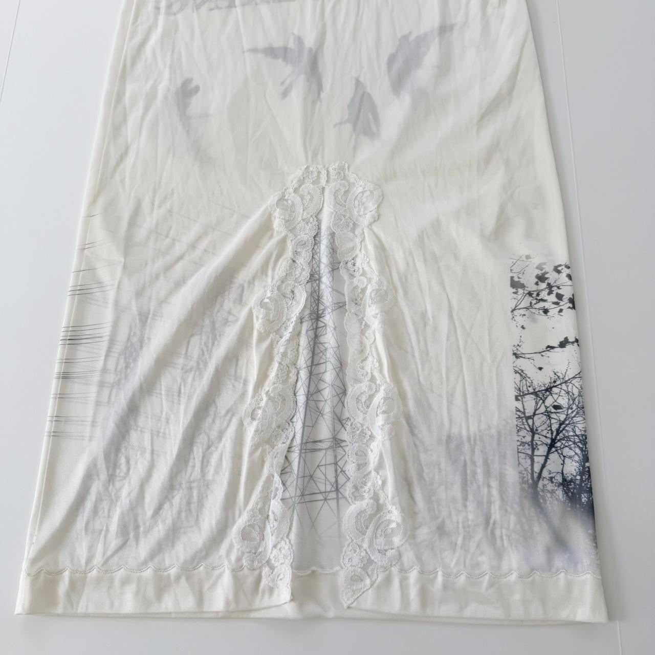 angels whisper vintage slip skirt (xs/s)