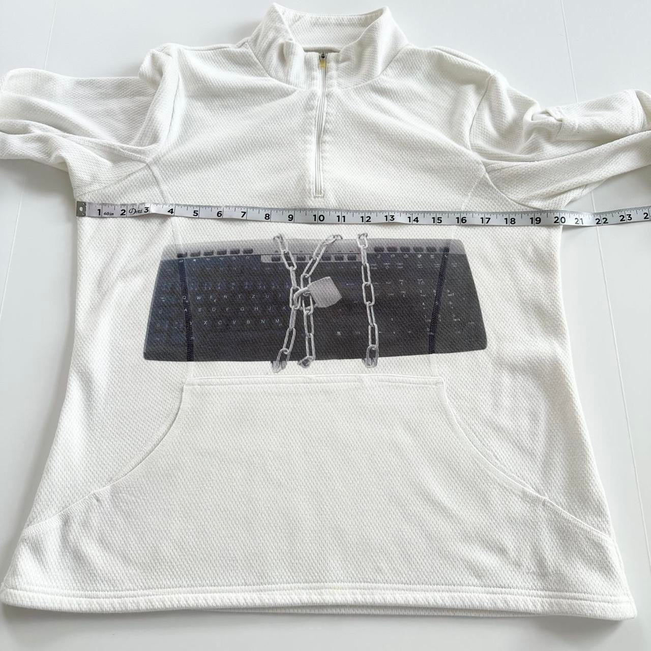 chained keyboard cyber core long sleeve (large)