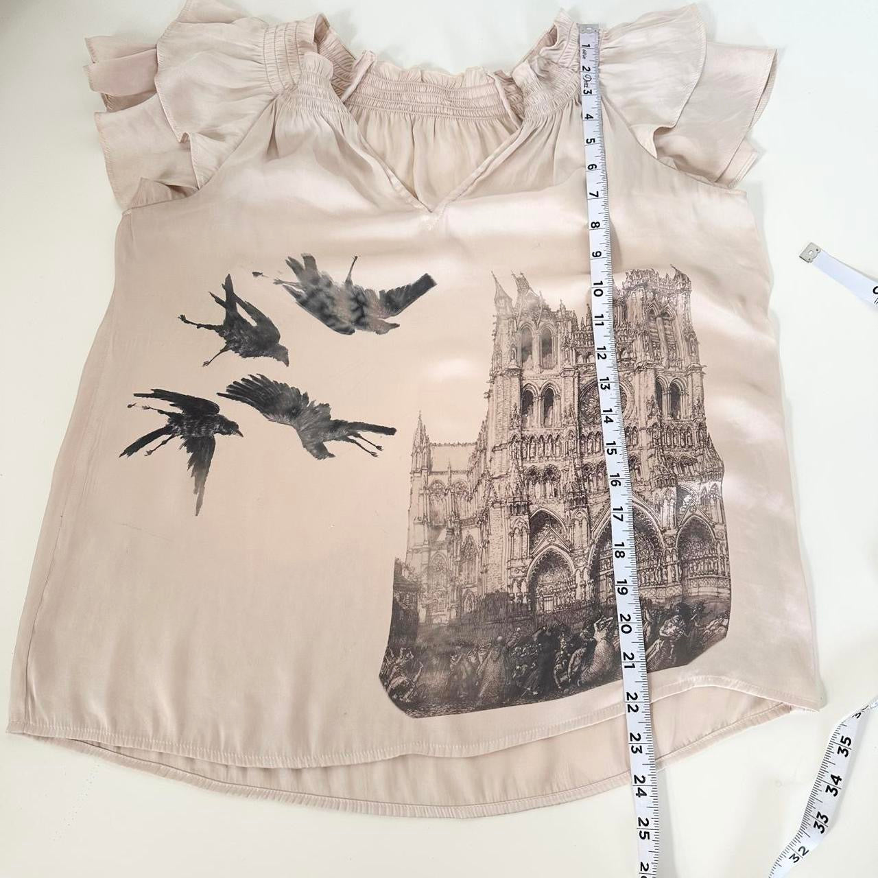 cathedral crows blouse (large)