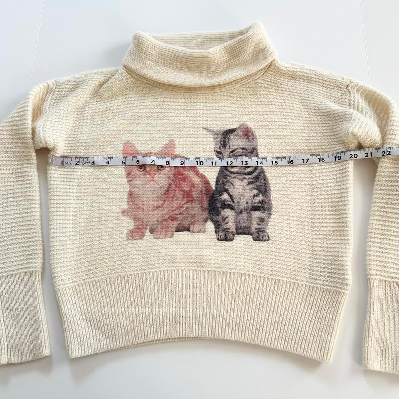 kittens sweater (xs)