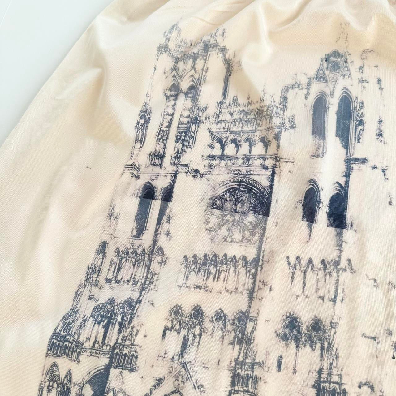 cathedral vintage slip skirt (m/l)