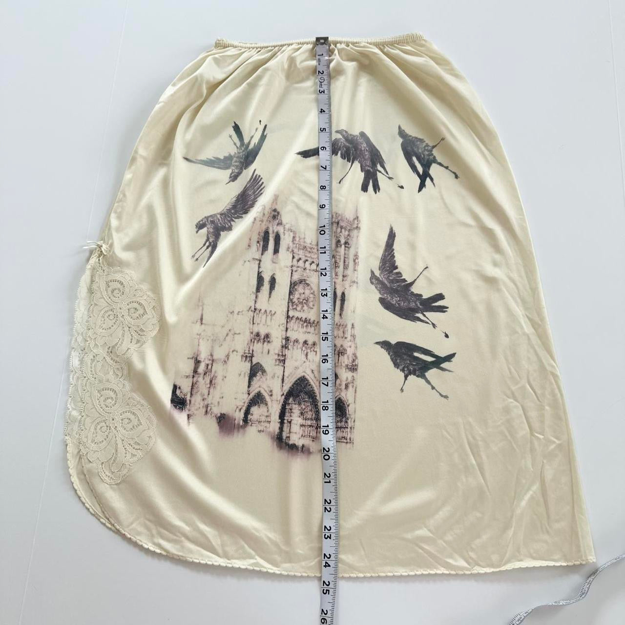 cathedral crows slip skirt (xs-m)