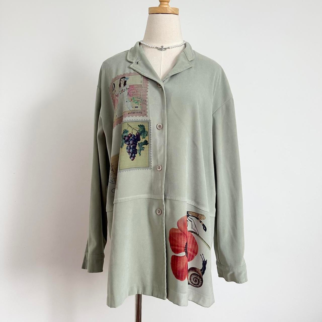 stamps shirt jacket (m)