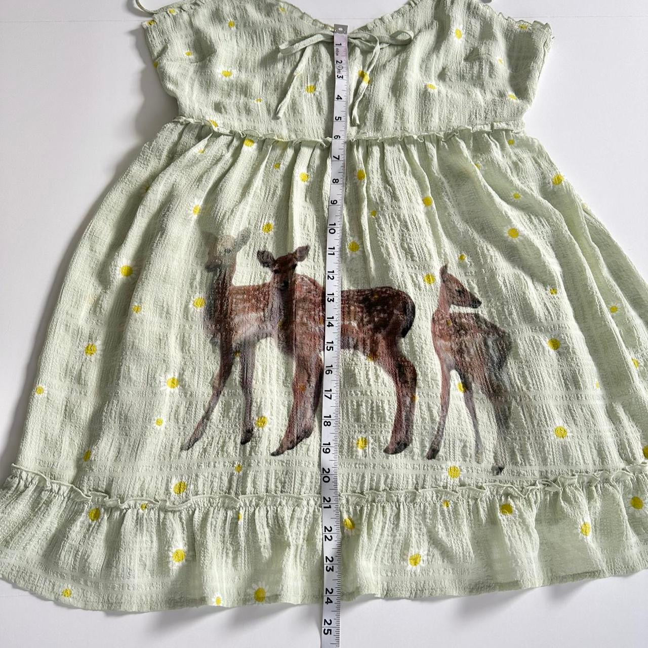 fawn floral dress (large)