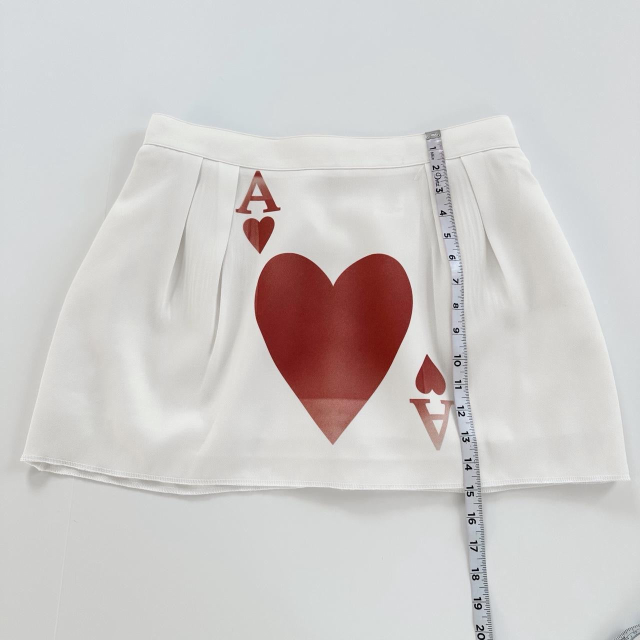 ace of hearts vintage skirt (large)