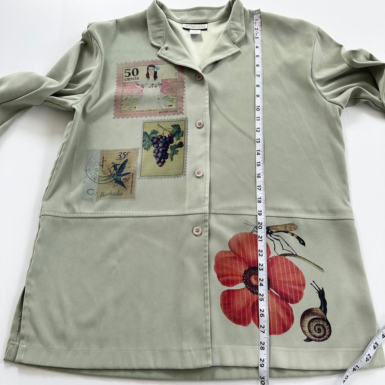 stamps shirt jacket (m)