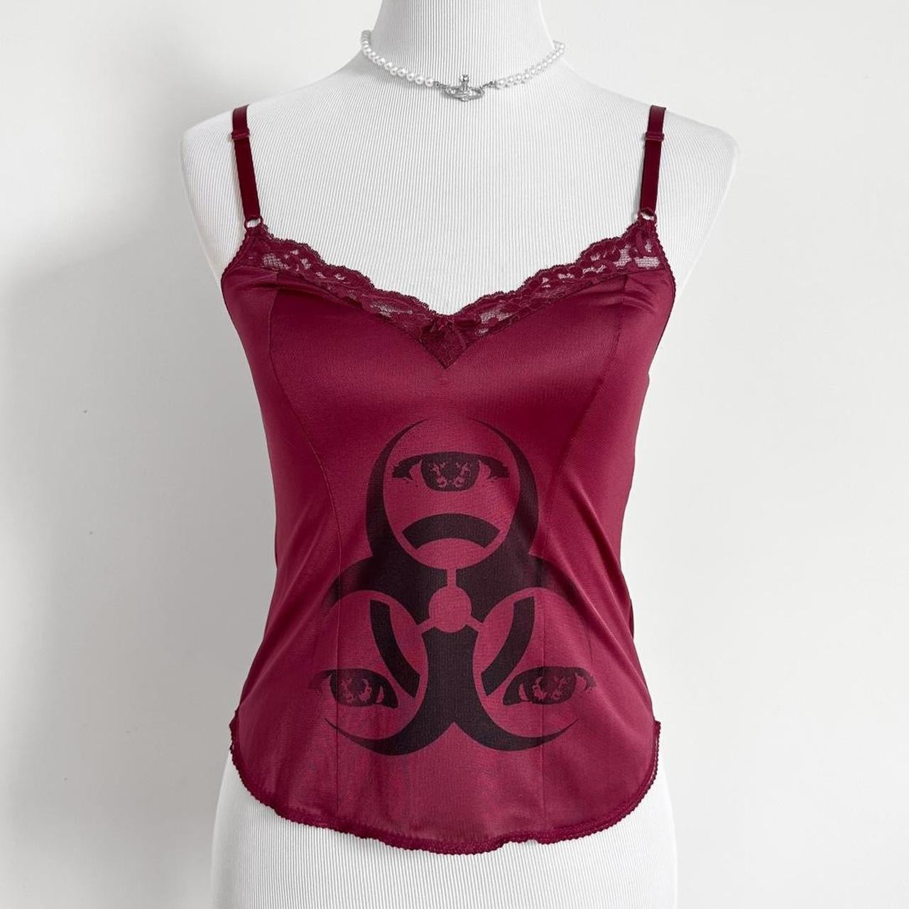 hazard angel slip top (xs)