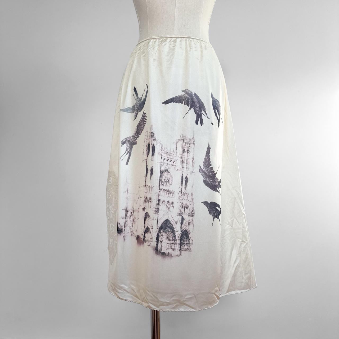 cathedral crows slip skirt (xs-m)