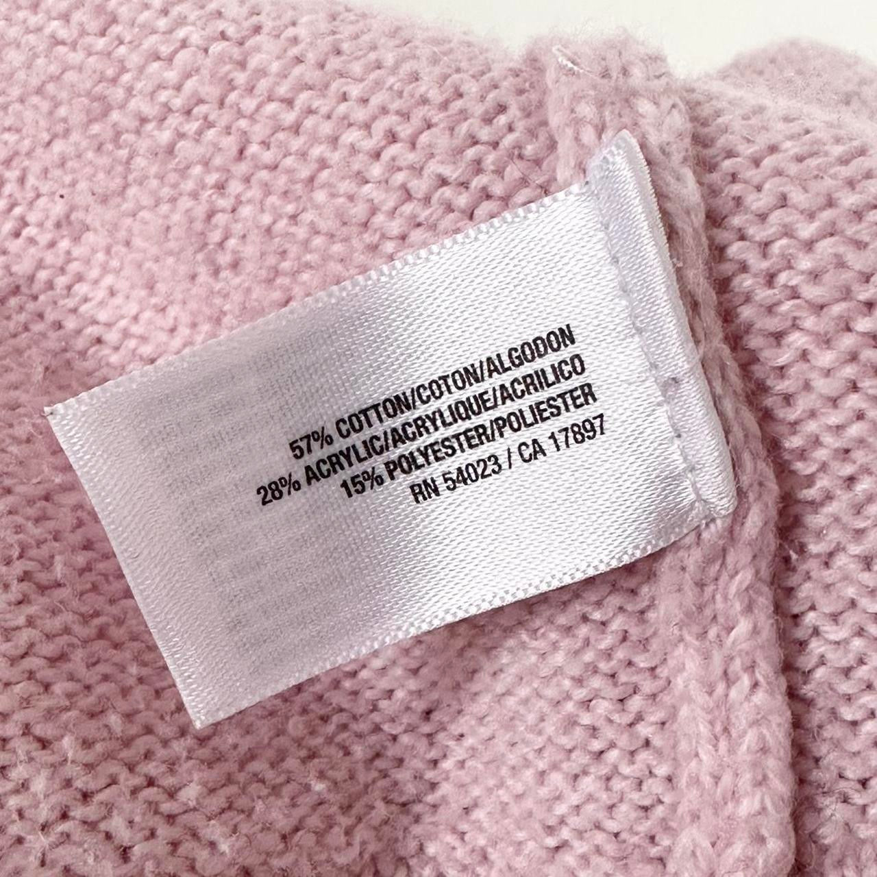 chii pink cotton sweater (m)