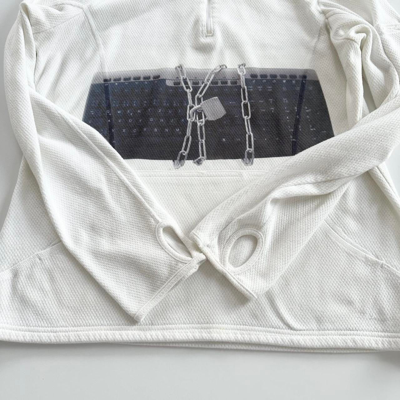 chained keyboard cyber core long sleeve (large)