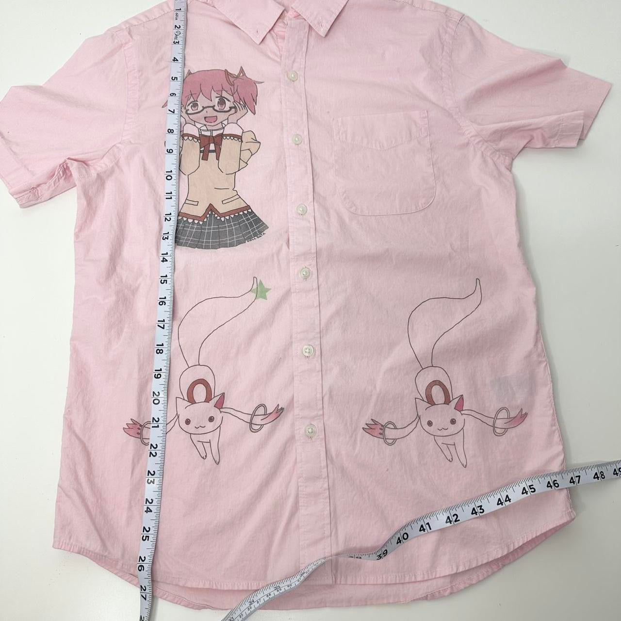 magical girl pink button up (men’s s)