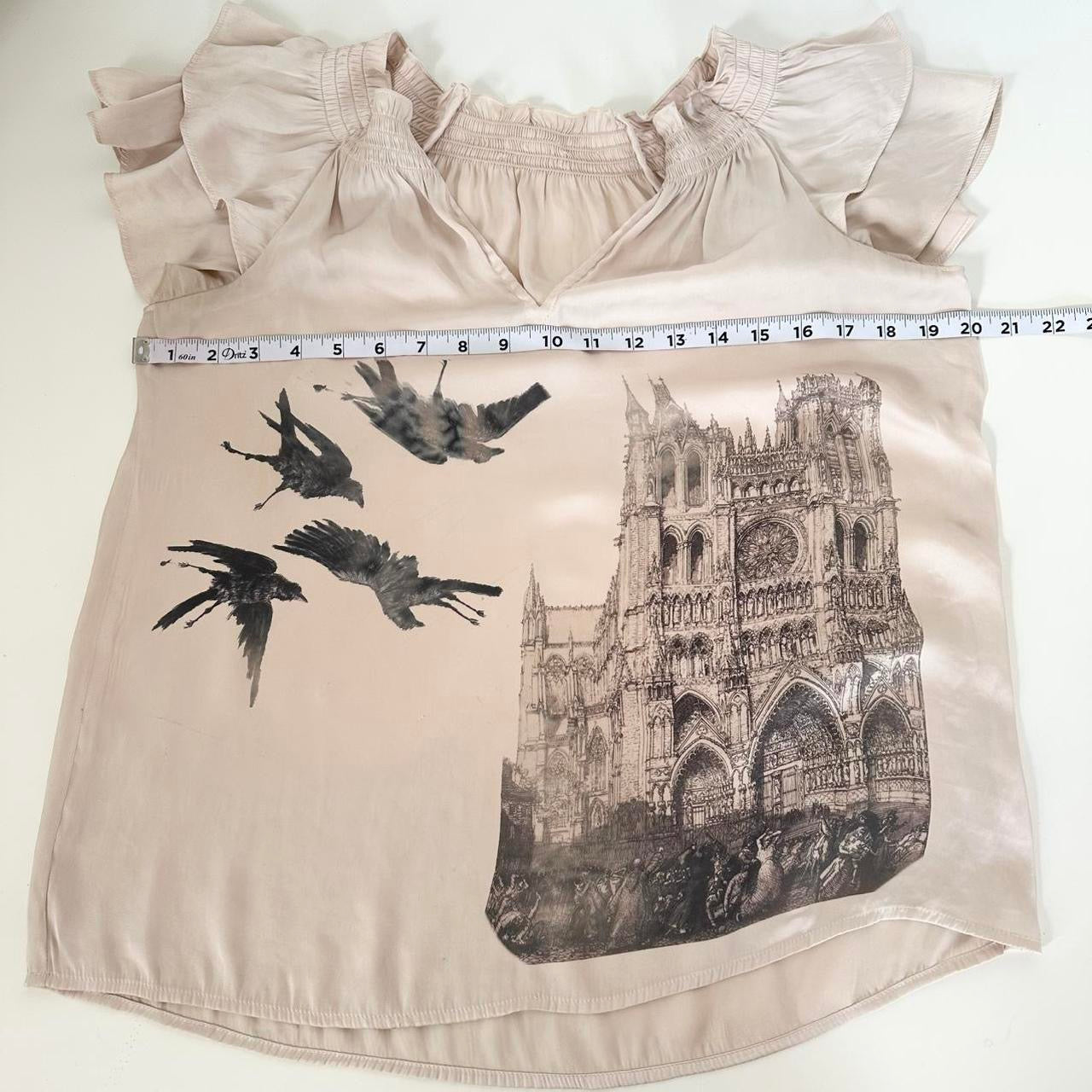 cathedral crows blouse (large)