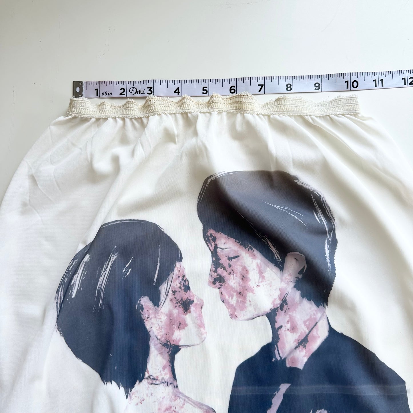 three cheers vintage slip skirt (22”-30” waist)
