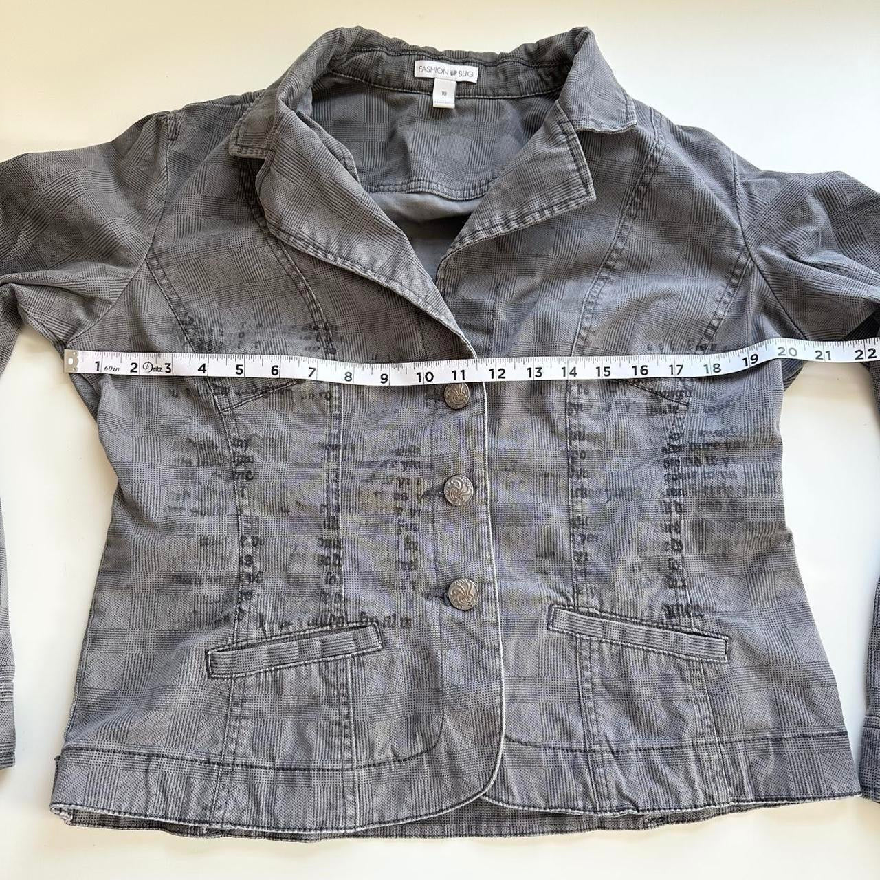 holy prayer grunge jacket (m)