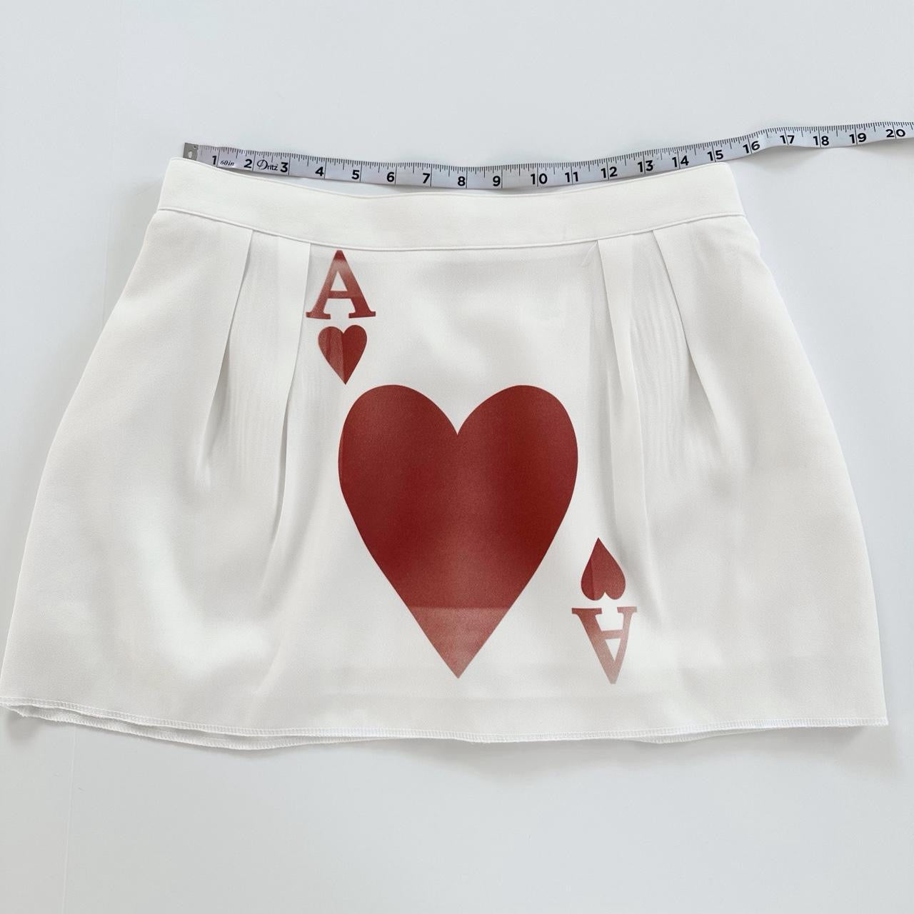 ace of hearts vintage skirt (large)