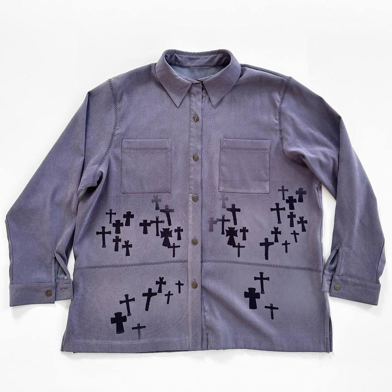 crosses shirt jacket (large)
