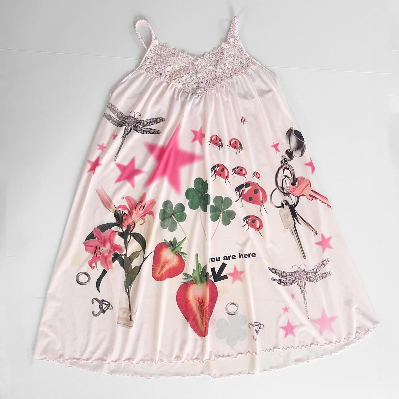 trinkets vintage slip dress (s/m)