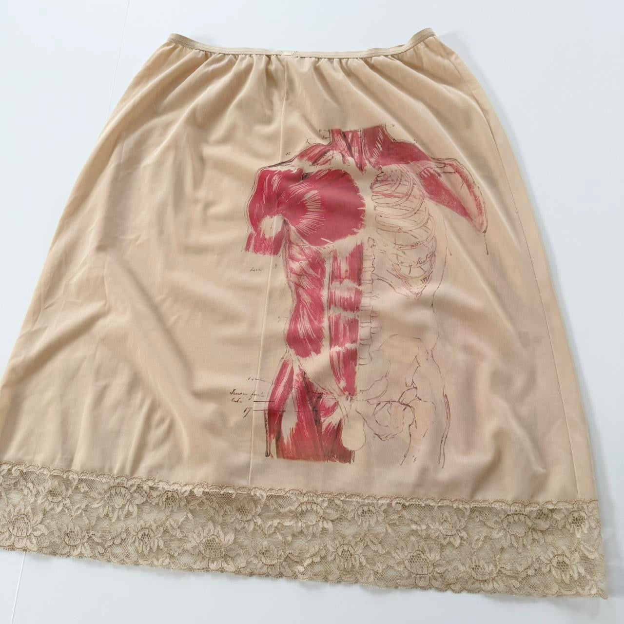 anatomy slip cami and skirt set (large)