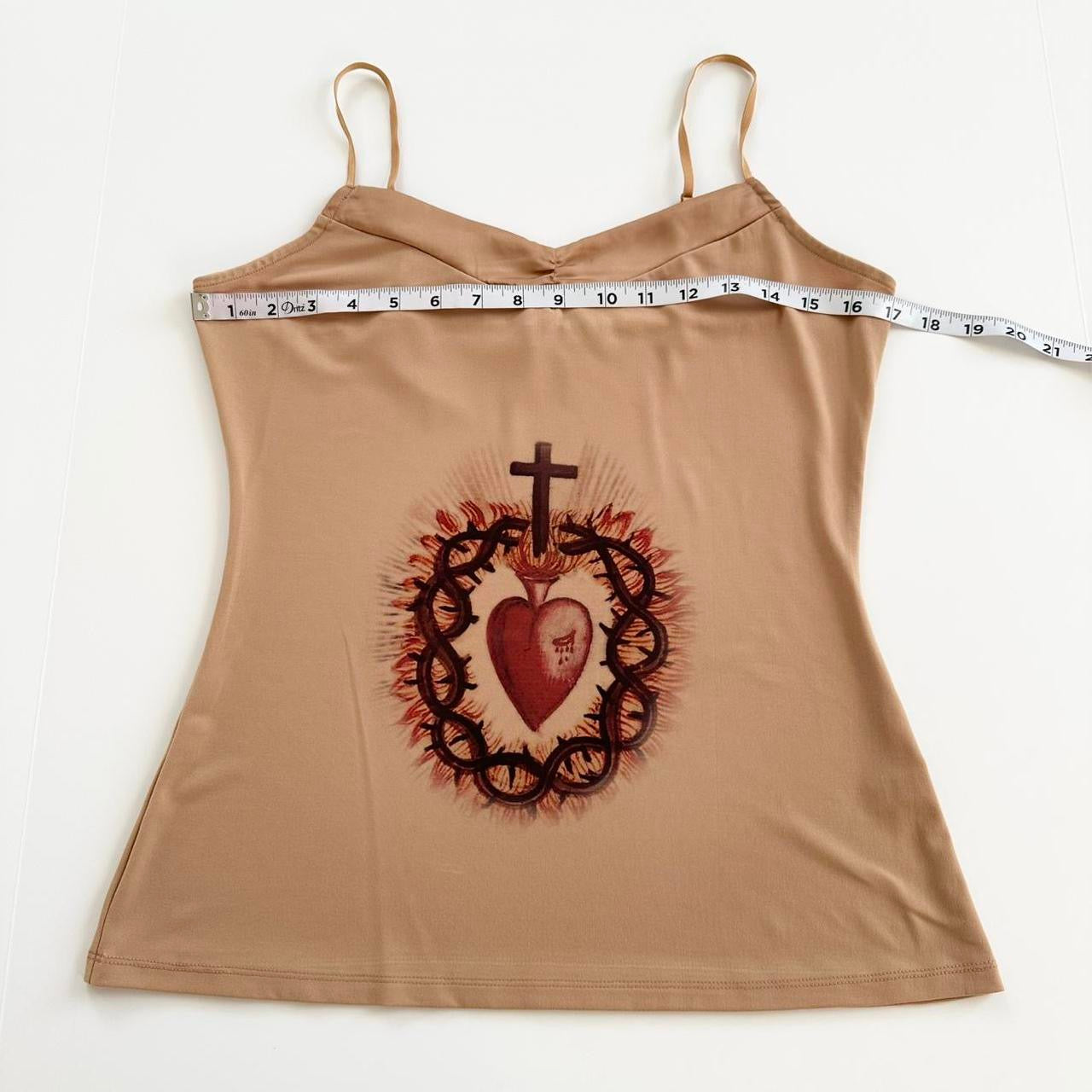 sacred heart vintage cami (m/l)