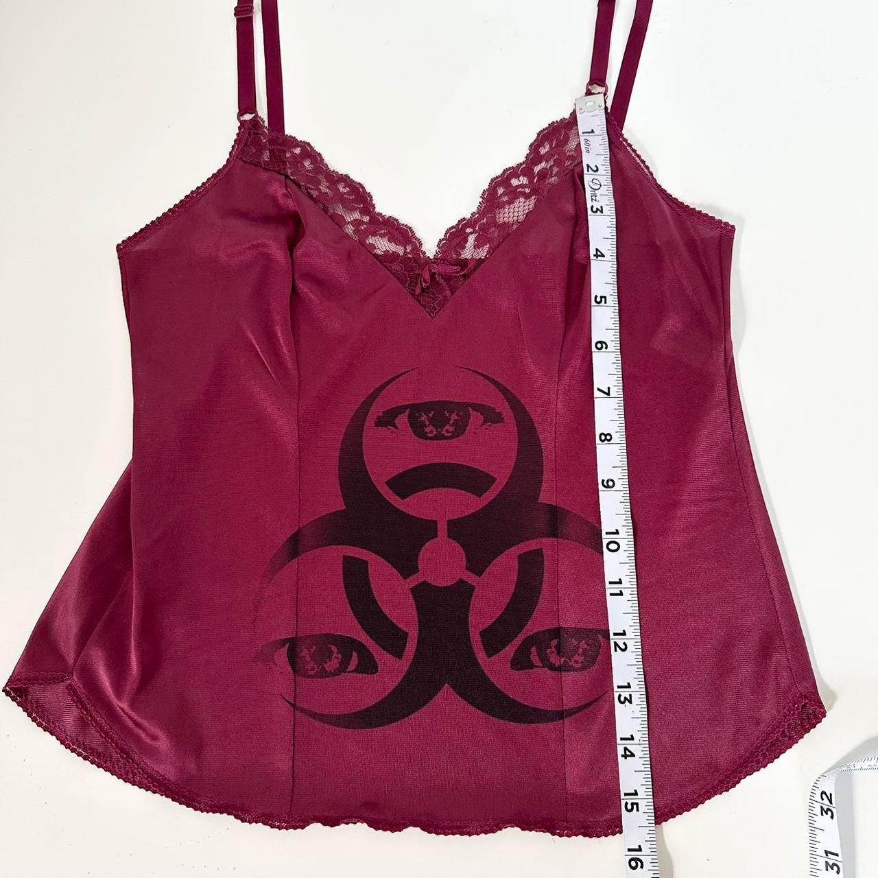 hazard angel slip top (xs)