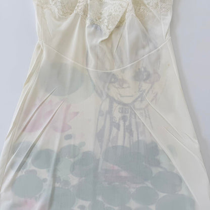lily pads vintage slip dress (xs)