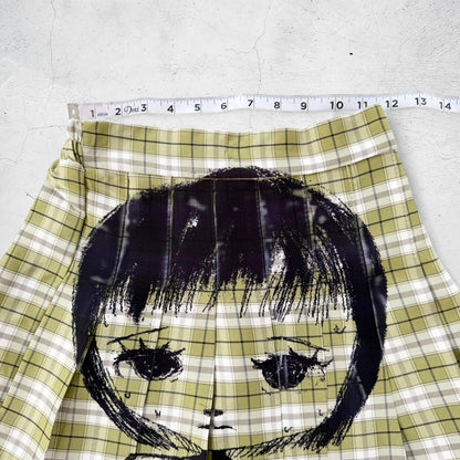 nervous girl pleated skirt (xs)