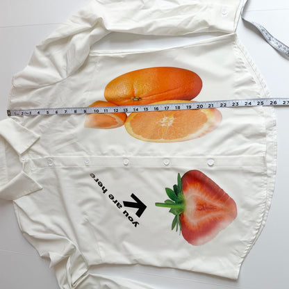 fruit polkadot shirt (large)