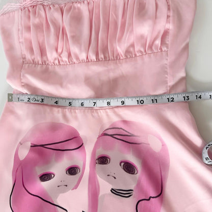 android twins corset mini dress (s)