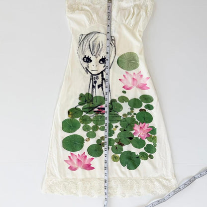 lily pads vintage slip dress (xs)