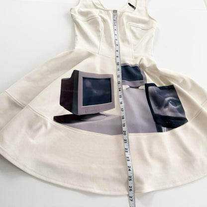 cyber core computer screens dress (xs)