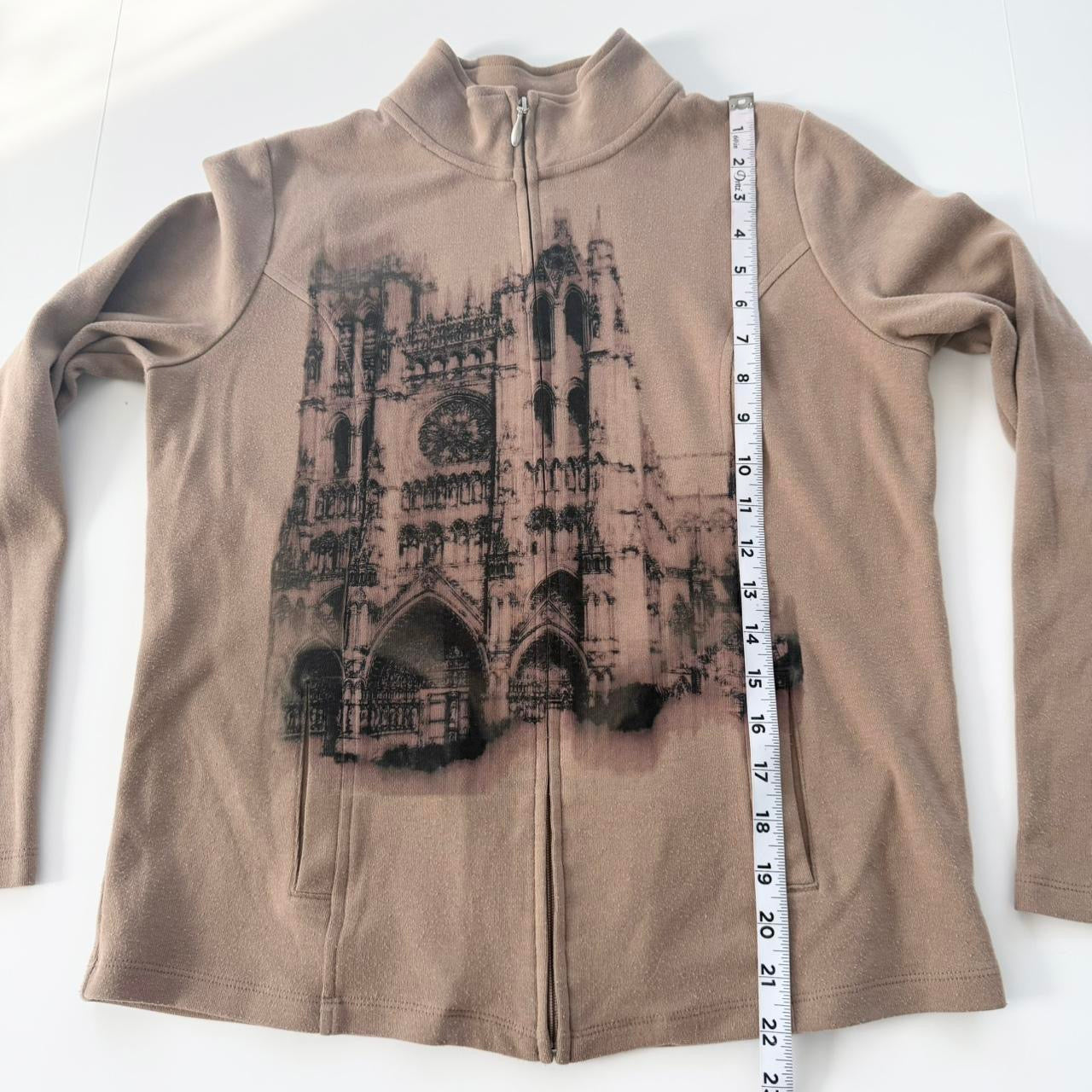 vkei cathedral zip up jacket (m)