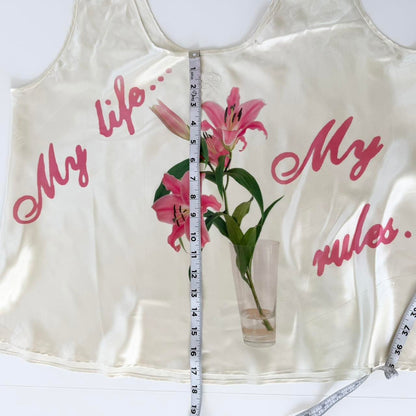 my life my rules slip tank (xl)