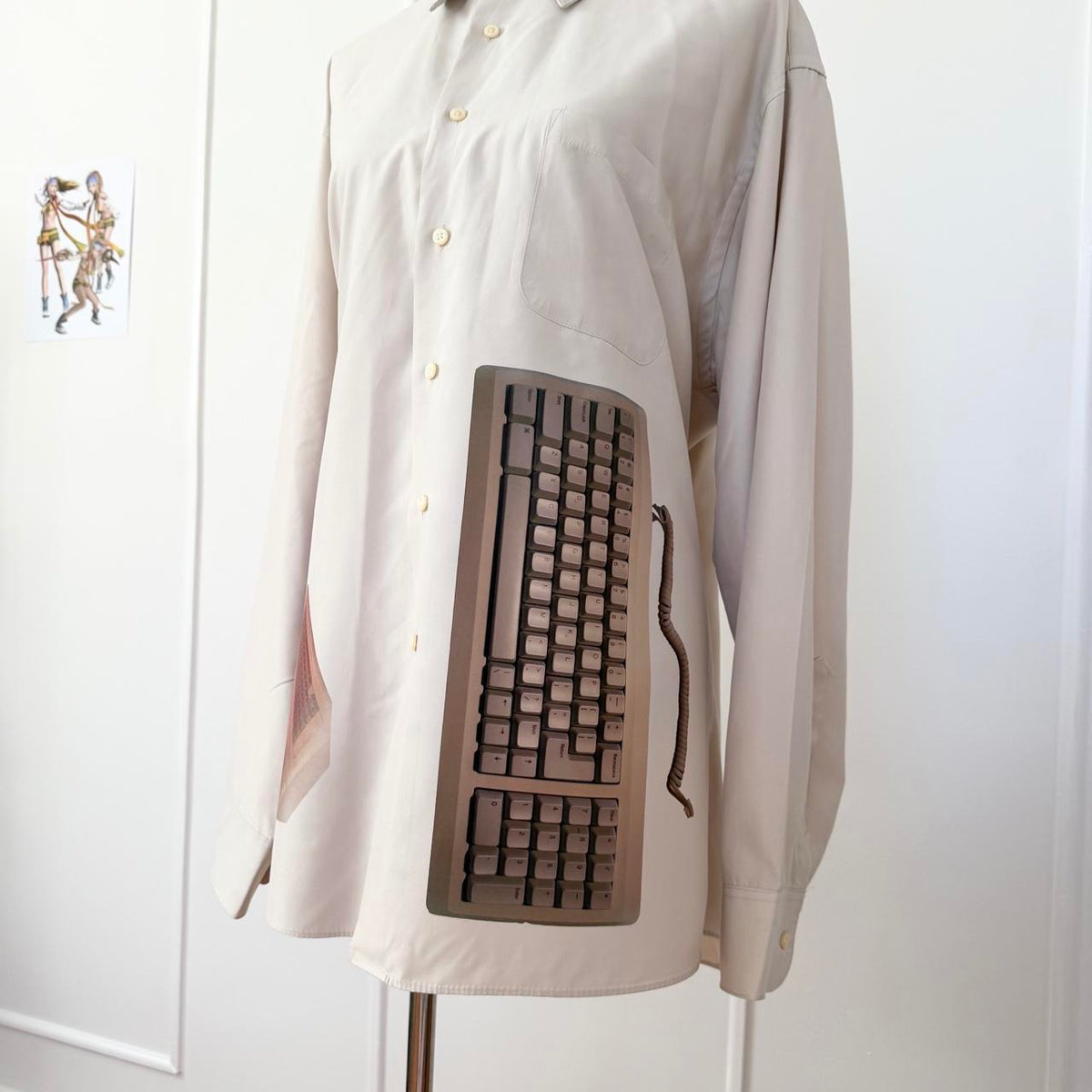 cyber core button up shirt (men’s xl)