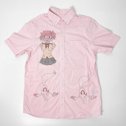 magical girl pink button up (men’s s)