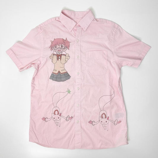 magical girl pink button up (men’s s)