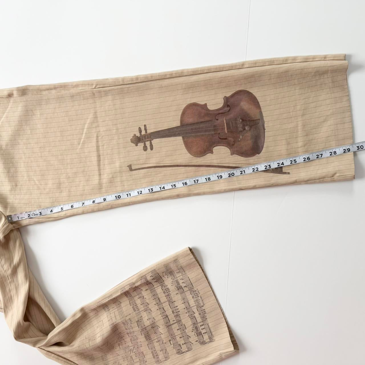 violin pinstripe trousers (s)