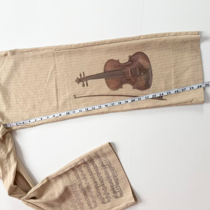 violin pinstripe trousers (s)