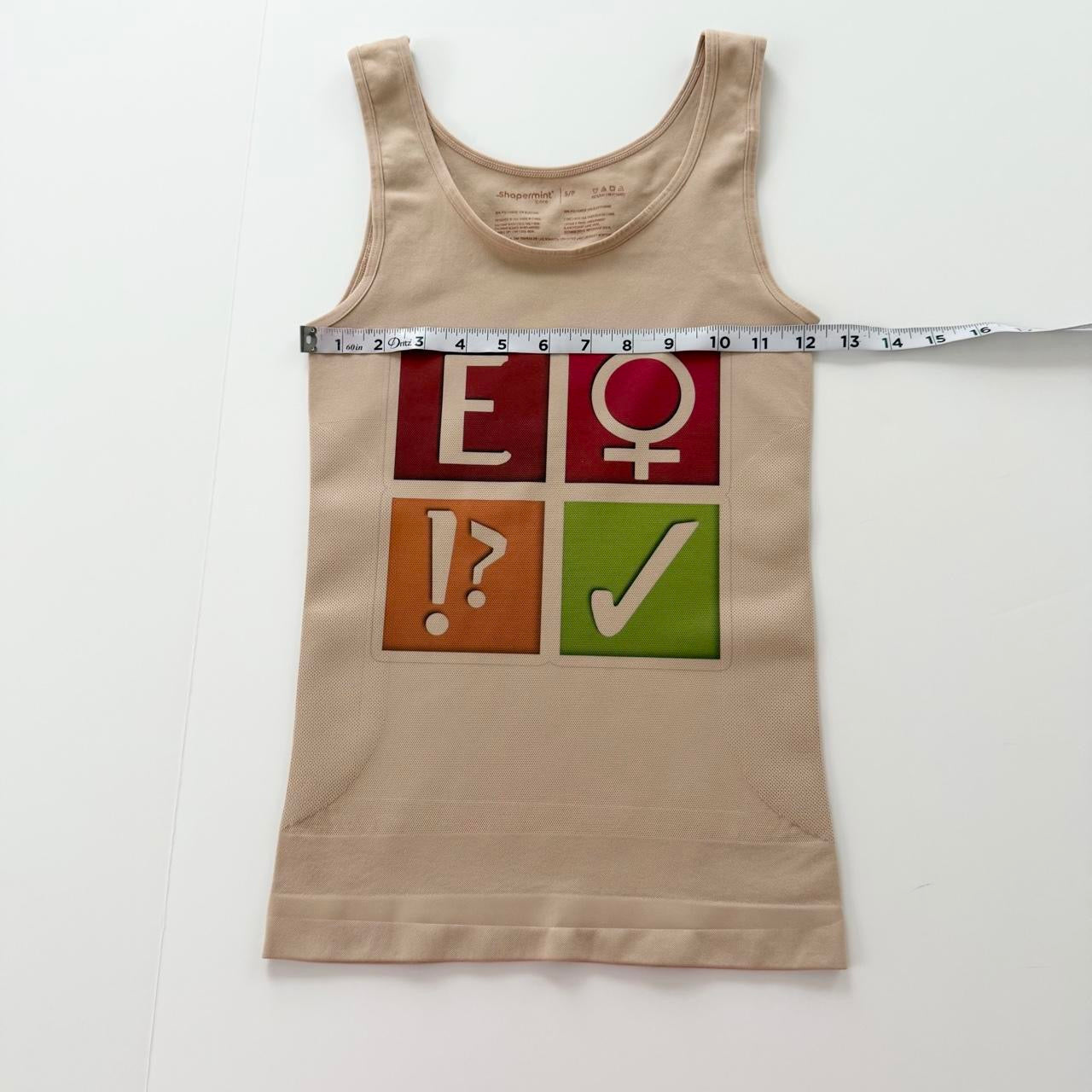 toxic yuri shapewear tank (xs/s)