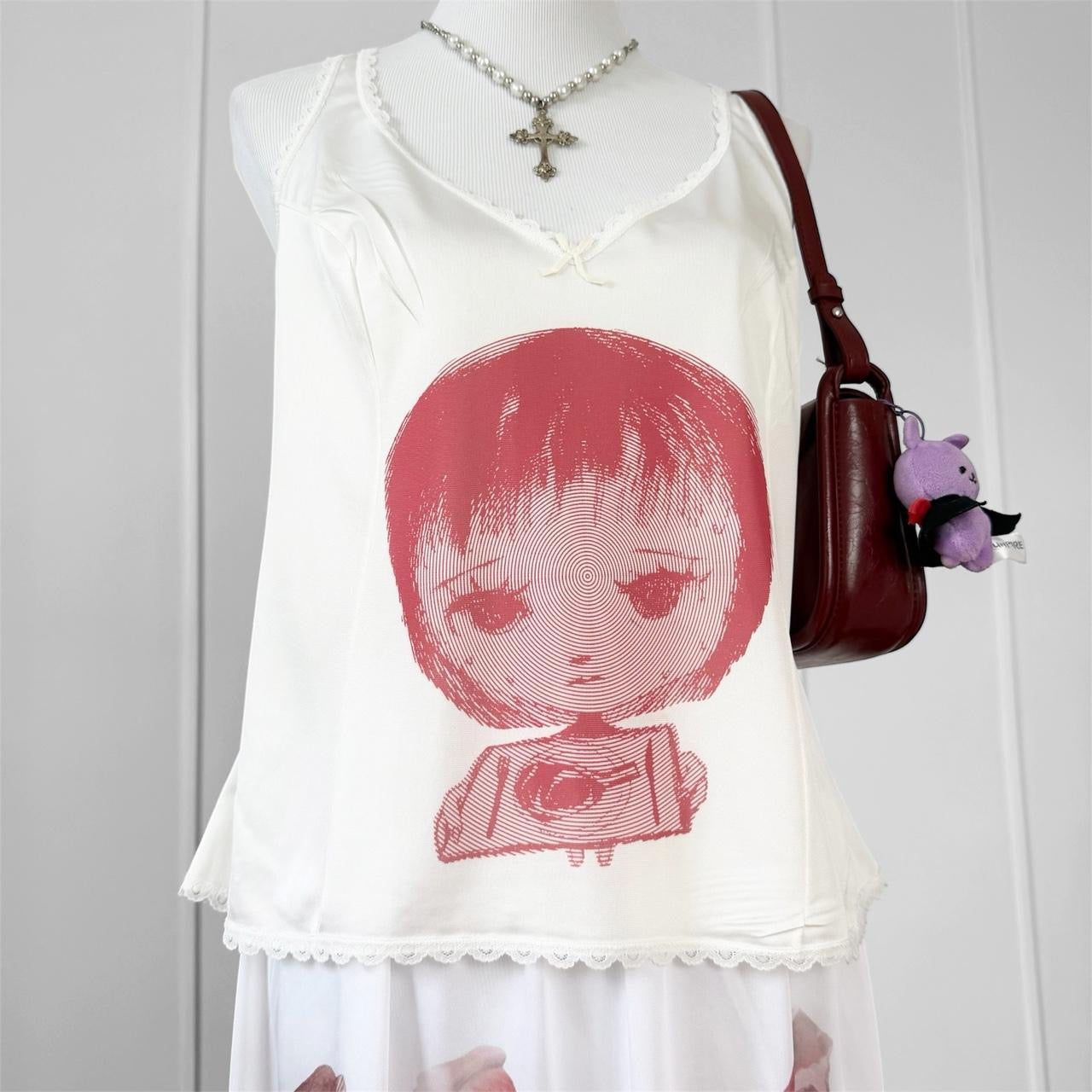 nervous girl two piece set (xl)