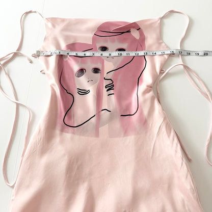 android twins backless mini dress (xs/s)