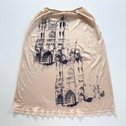 cathedral vintage slip skirt (s/m)